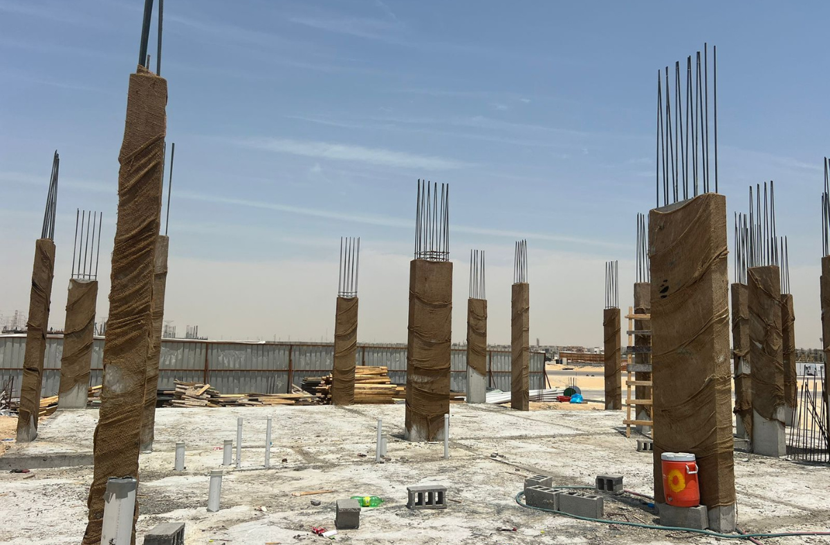 مشروع إنشائي مكتمل