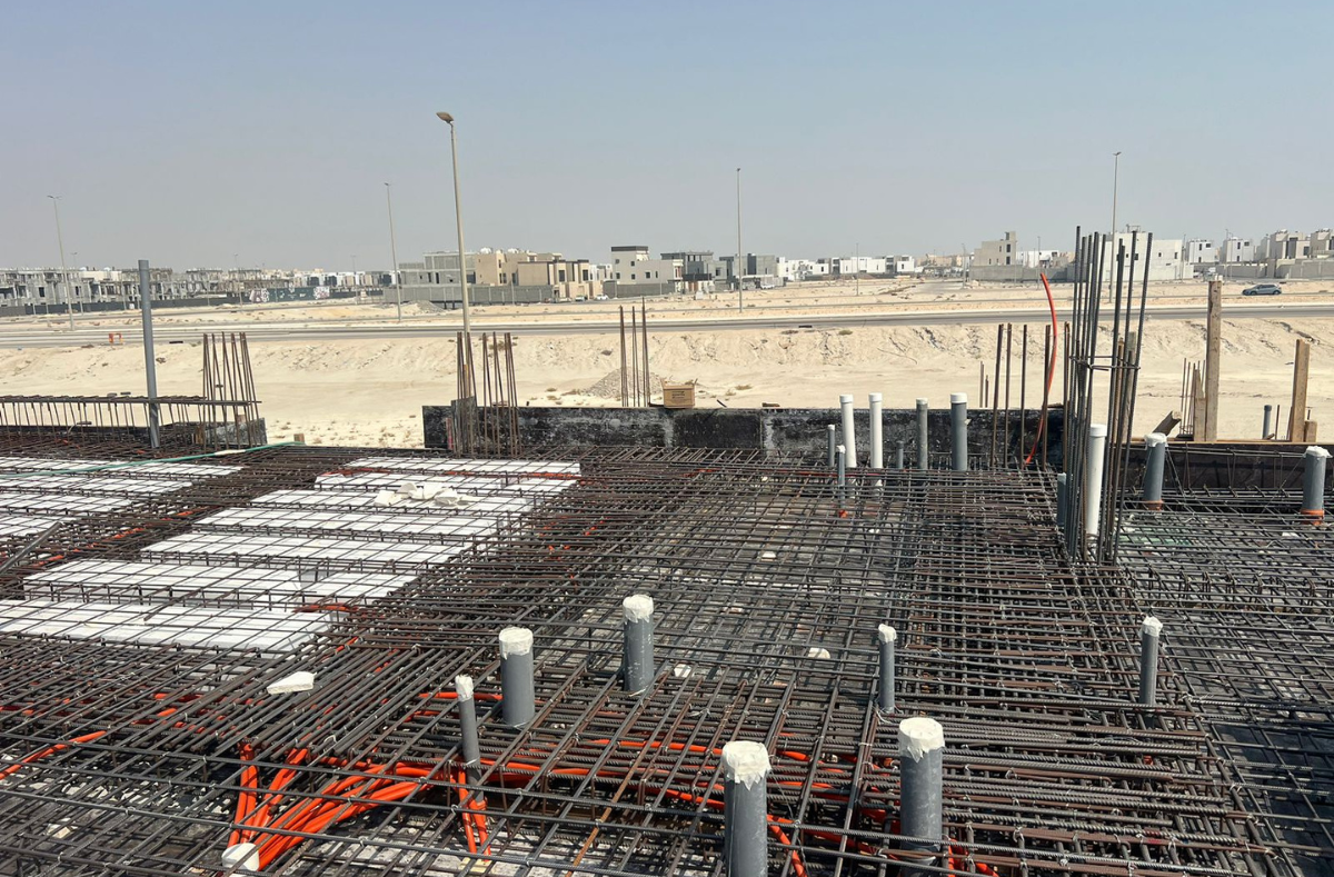 مشروع إنشائي مكتمل