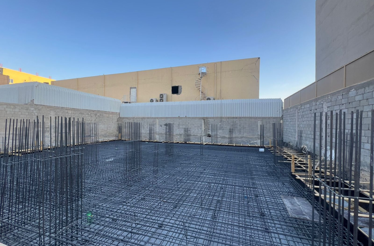 مشروع إنشائي مكتمل