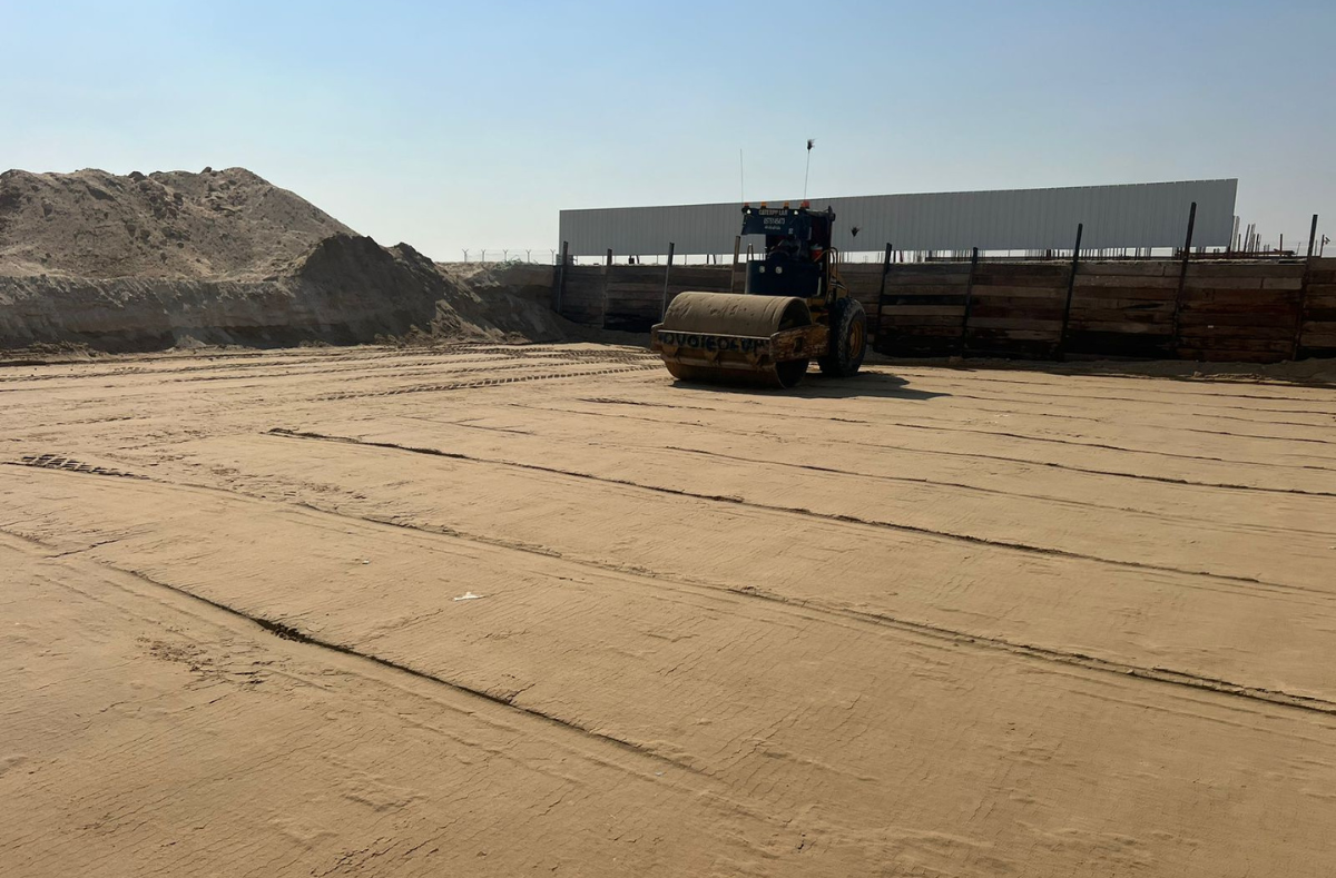 مشروع إنشائي مكتمل