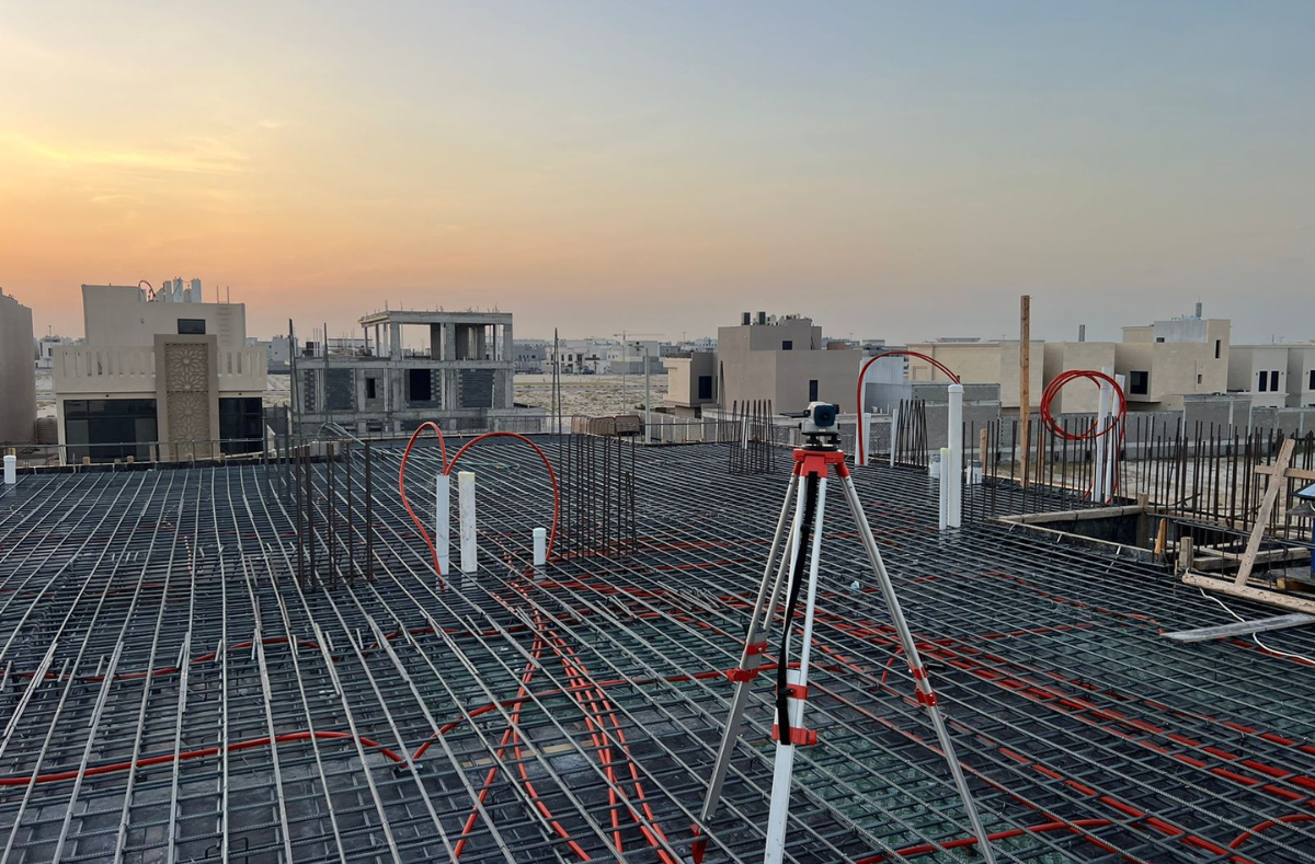 مشروع إنشائي مكتمل