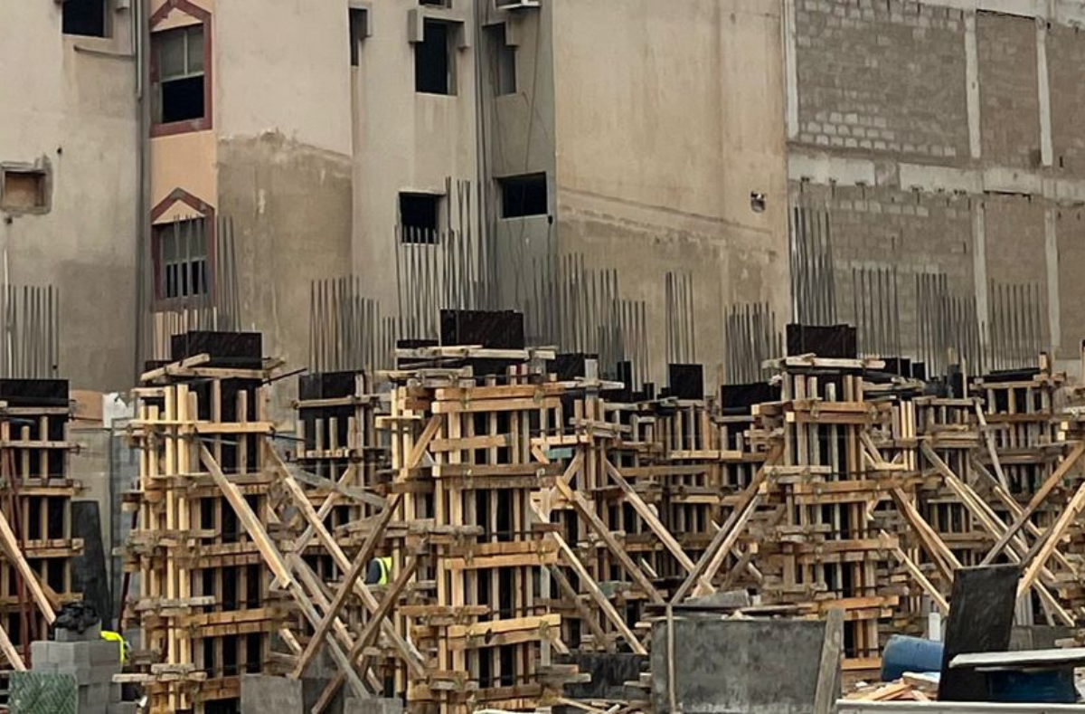 مشروع إنشائي مكتمل