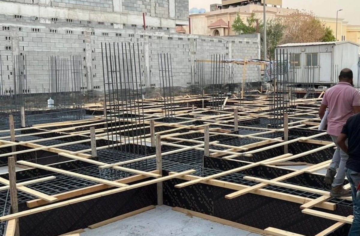 مشروع إنشائي مكتمل